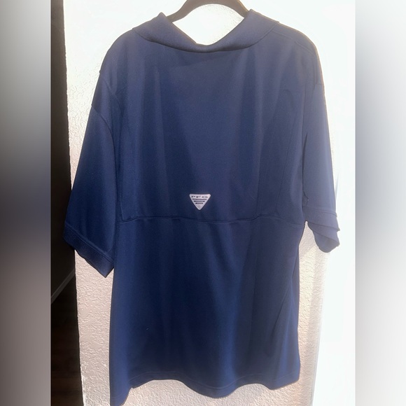 Dallas Cowboys X Columbia Navy Polo - Picture 2 of 2